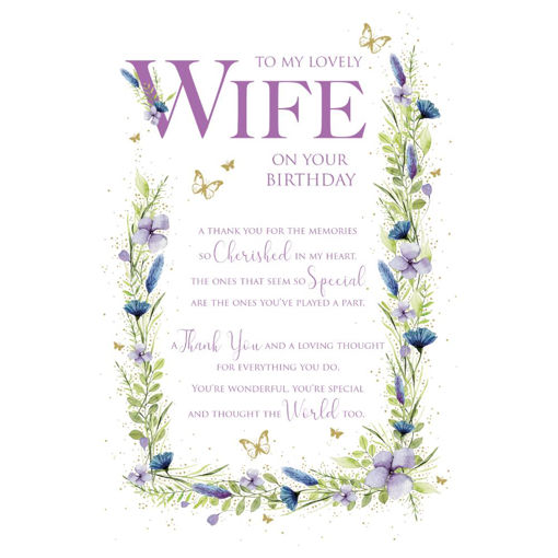 Picture of LOVELY WIFE ON YOUR BIRTHDAY